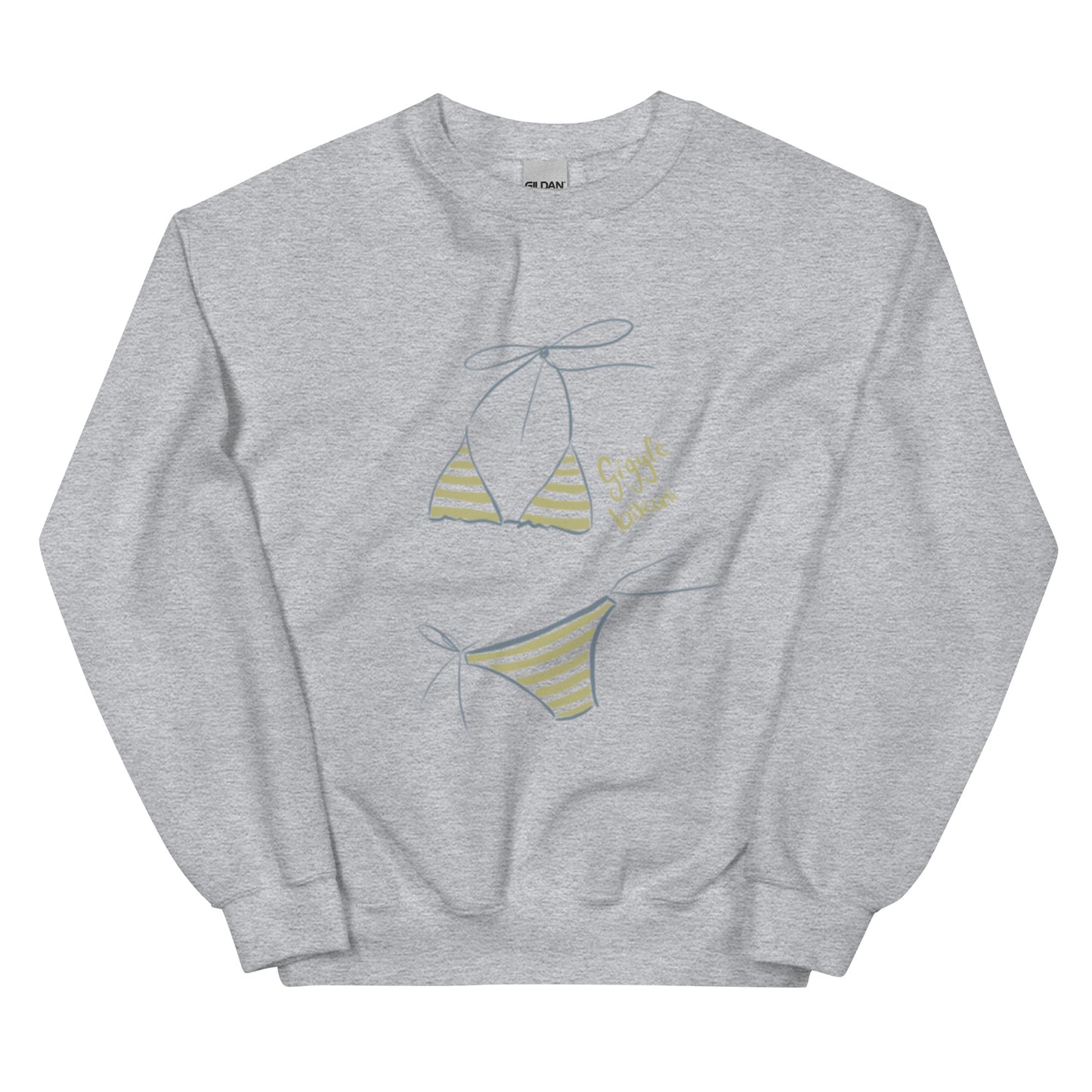 bikini sweatshirt