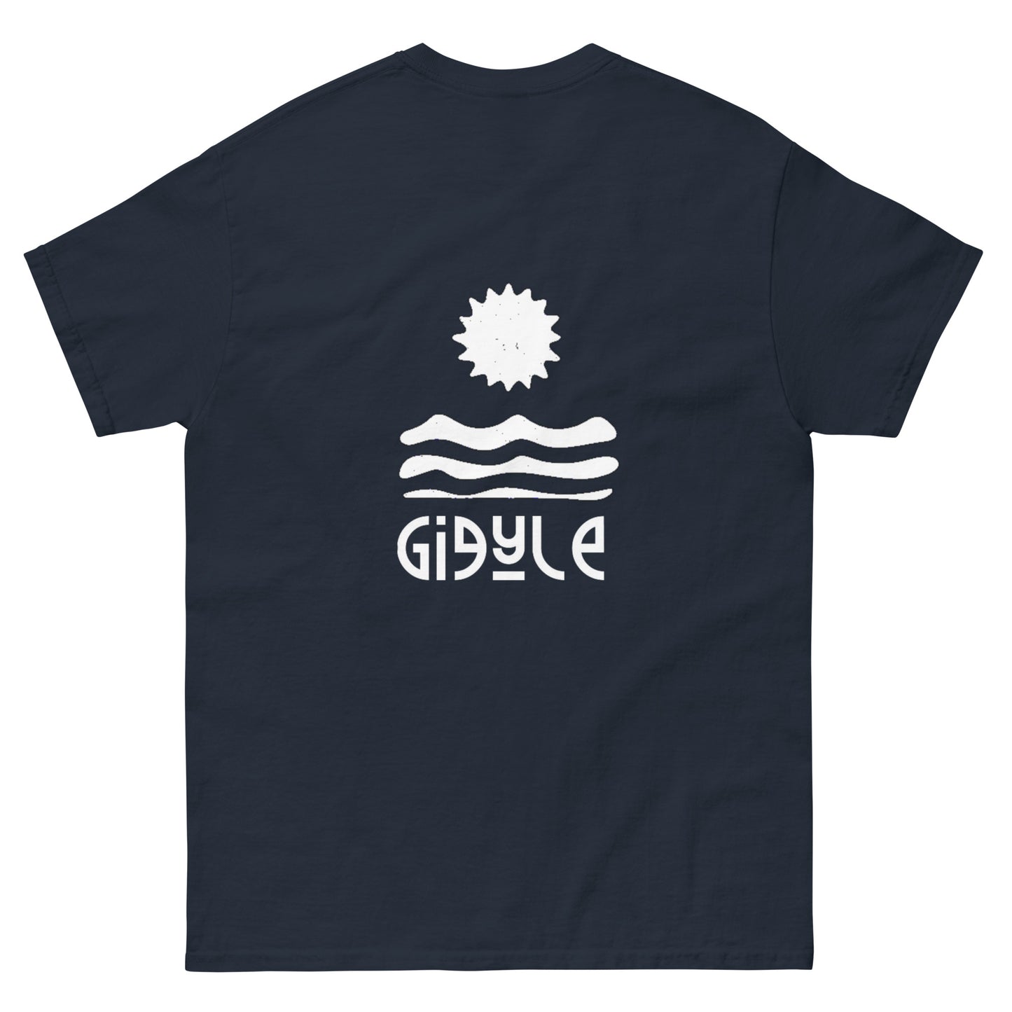 sunset logo tee