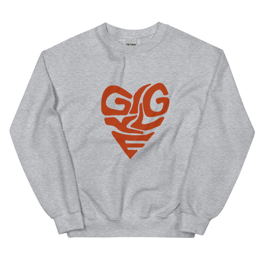 heart logo sweatshirt