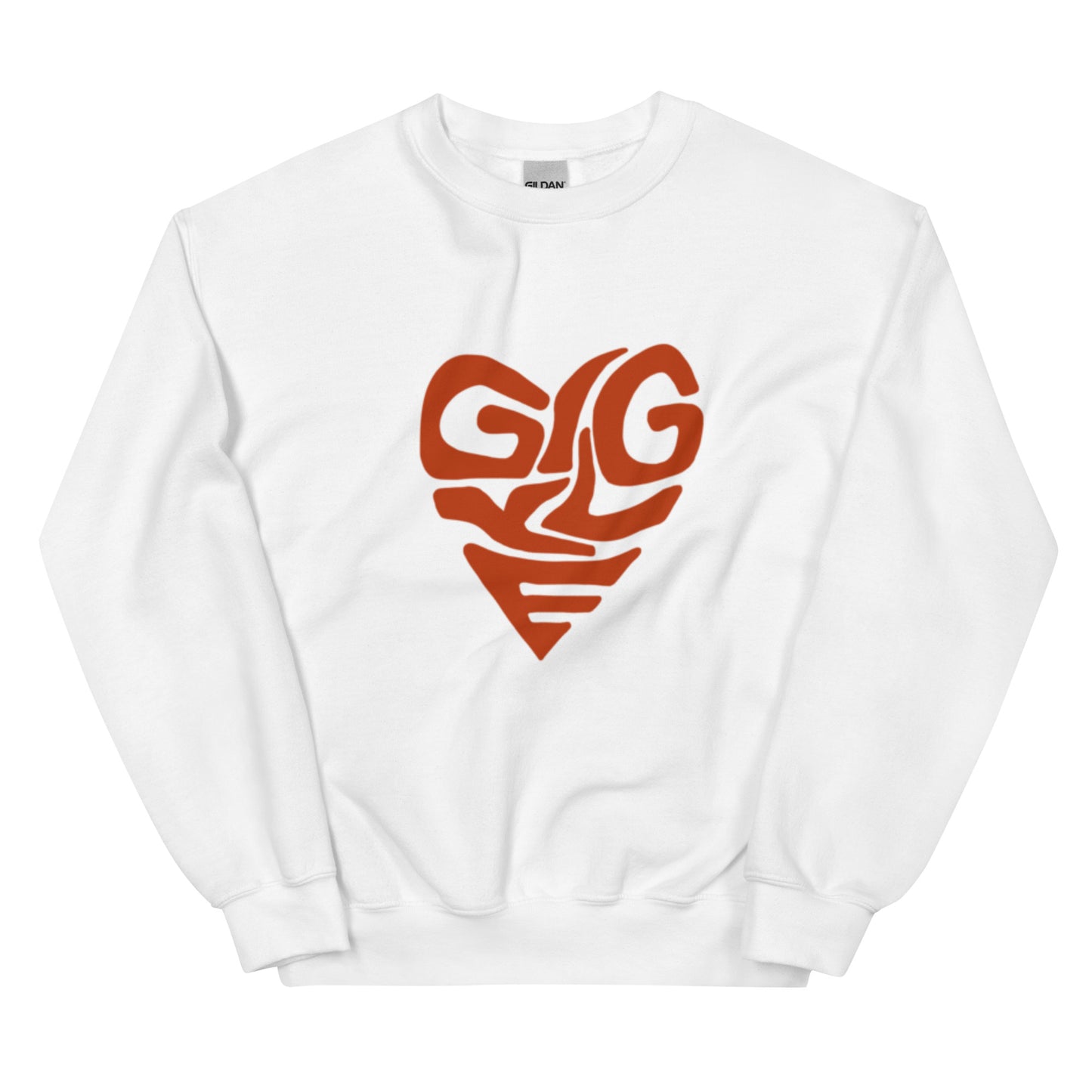 heart logo sweatshirt