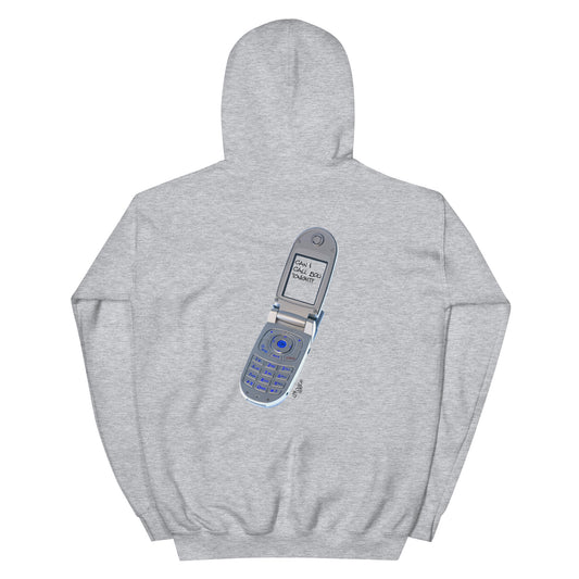 cellphone hoodie