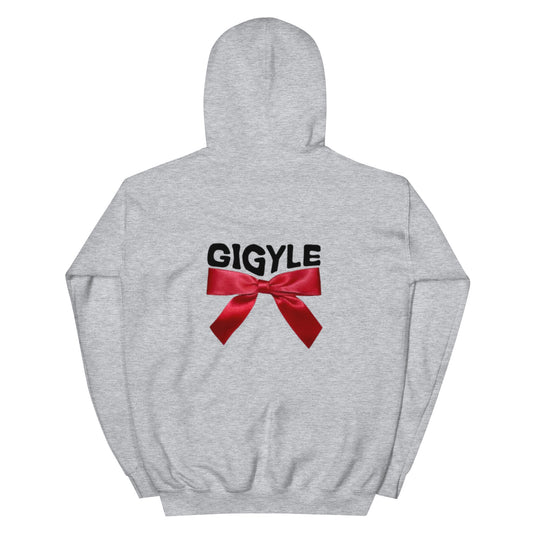 red bow hoodie