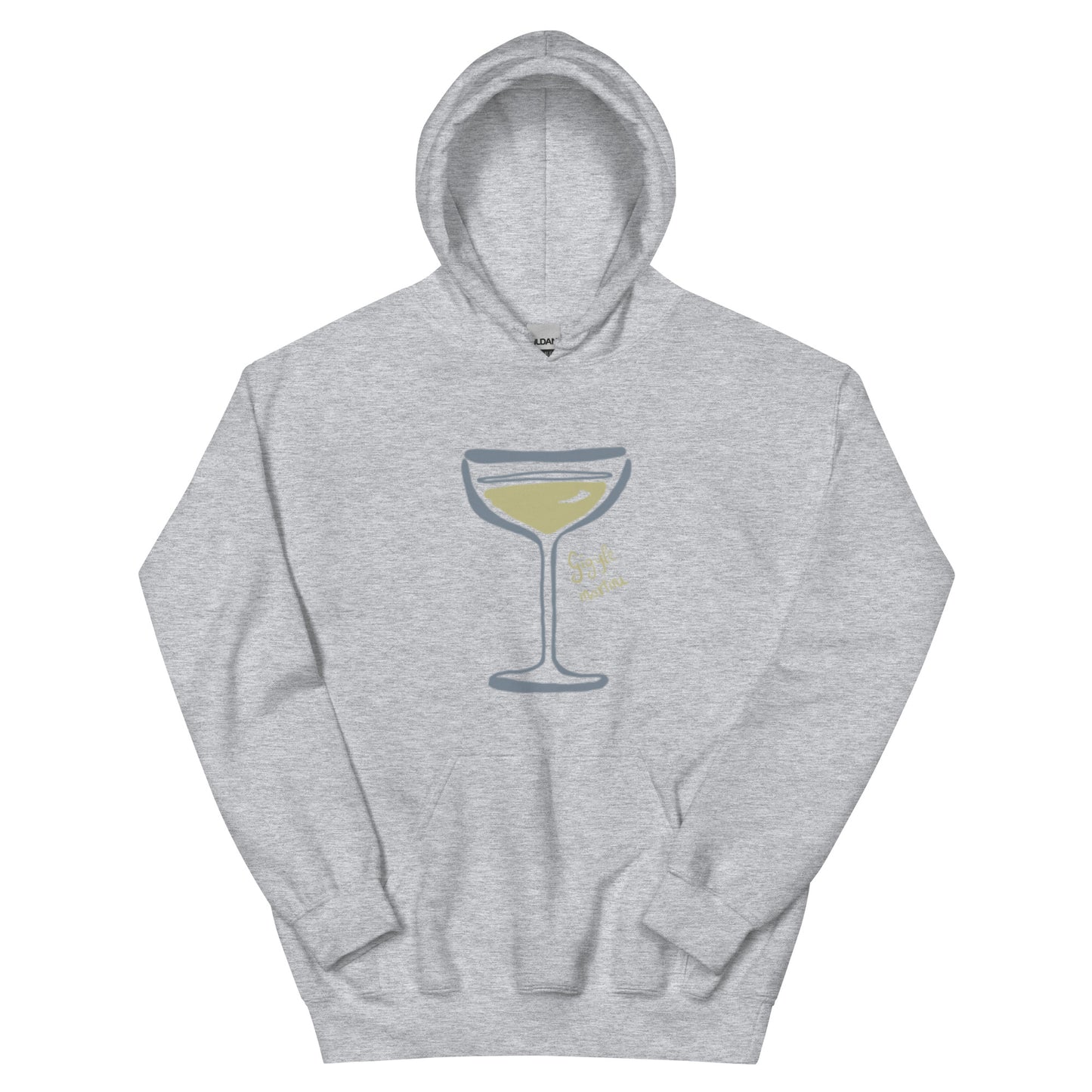 martini hoodie