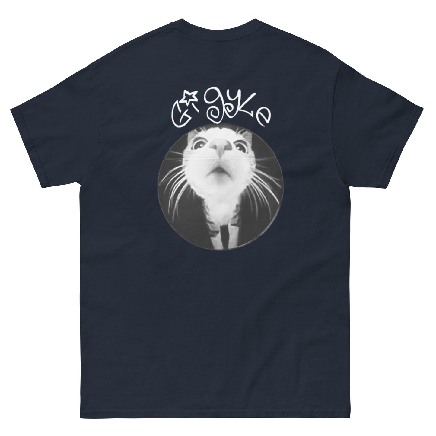 cat logo tee